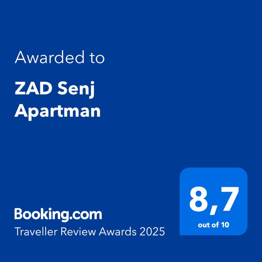 Zad Senj Apartman Eksteriør billede